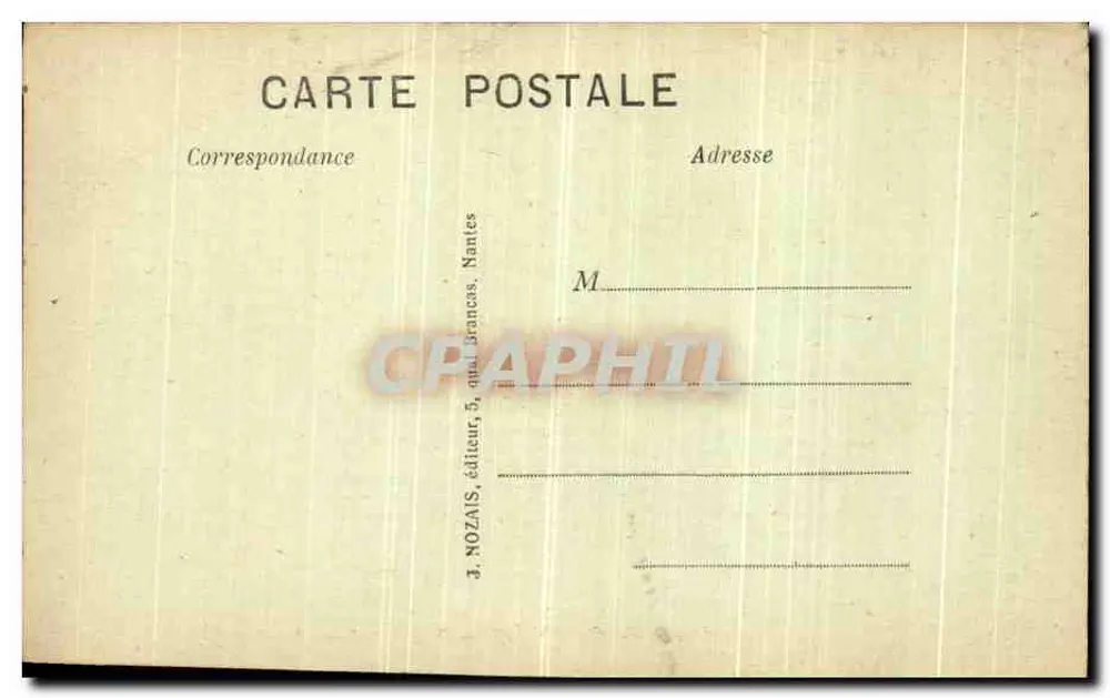 ST-BREVIN-L'OCEAN — Ein hübscher Platz im Wald — Nozais, Verleger, Nantes - Rückseite