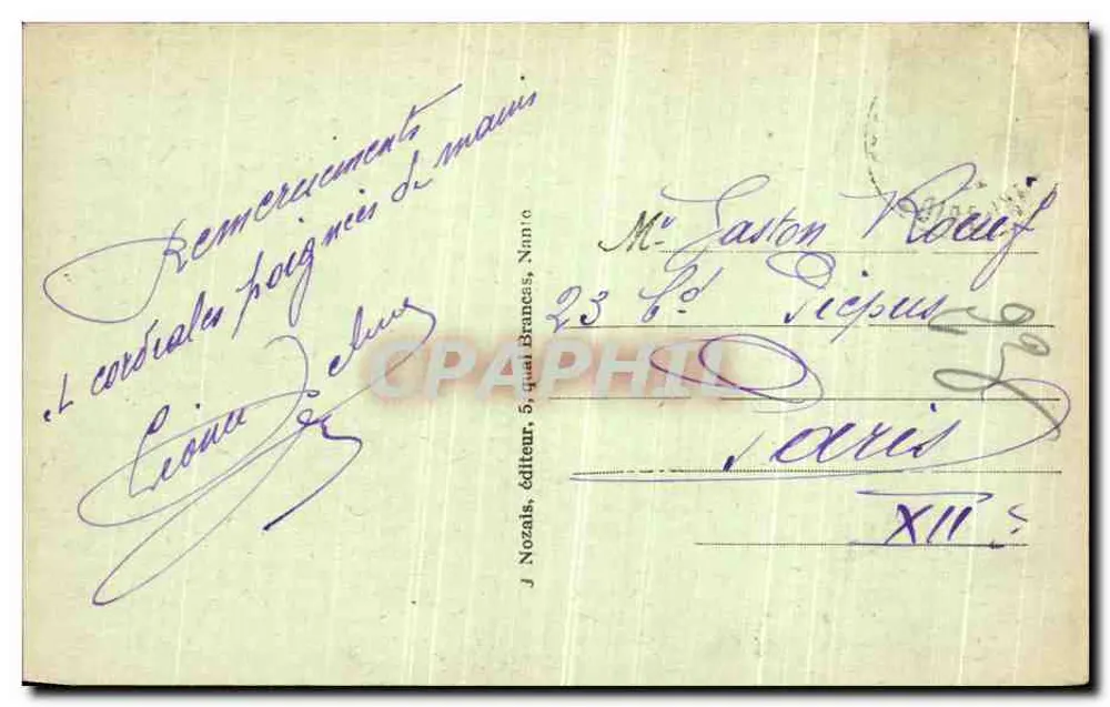 Saint-Brevin-les-Pins - Der Strand — Verlag J. Nozals, Nr. 176 - Rückseite