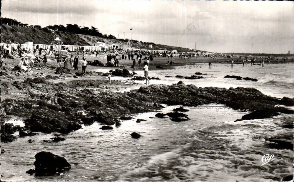 Saint-Brevin - Plaża — widok wybrzeża — wydawnictwo Cap - Awers