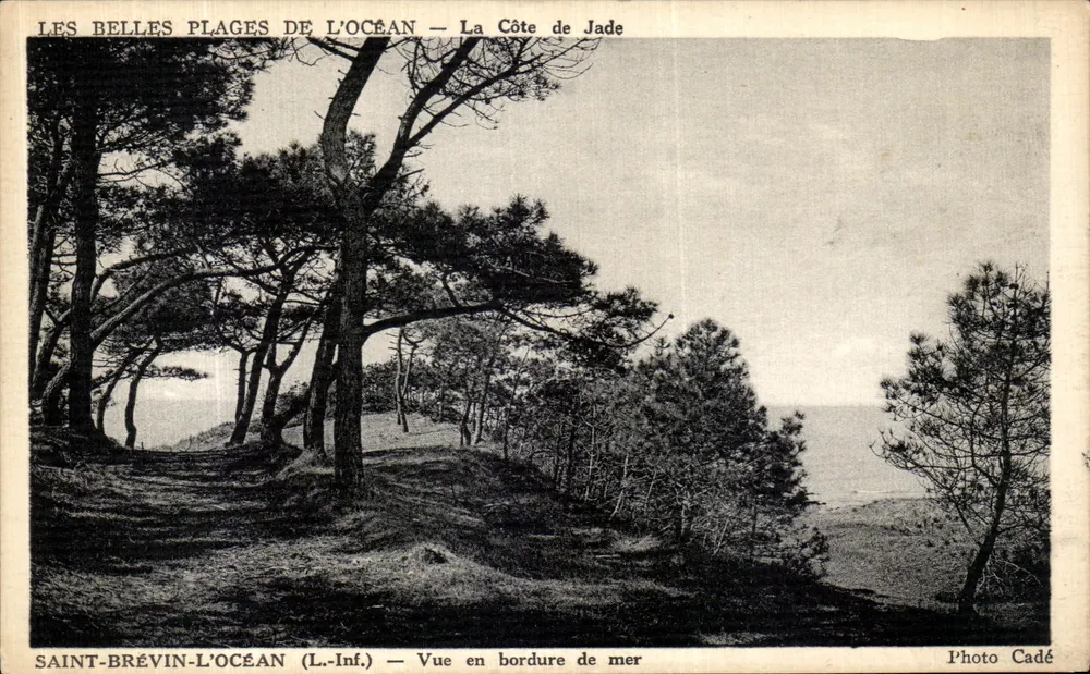 Saint-Brevin-l'Océan — Blick am Meer — Photo Cadé - Vorderseite