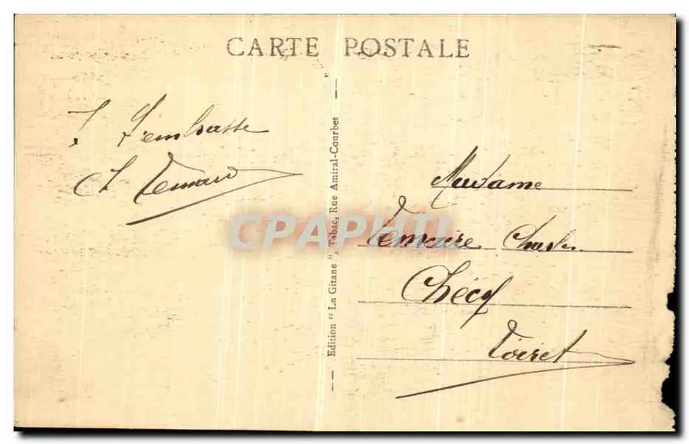 St-NAZAIRE (L.-Inf.) - Der Boulevard de l'Océan und der Strand - A. B. - Rückseite