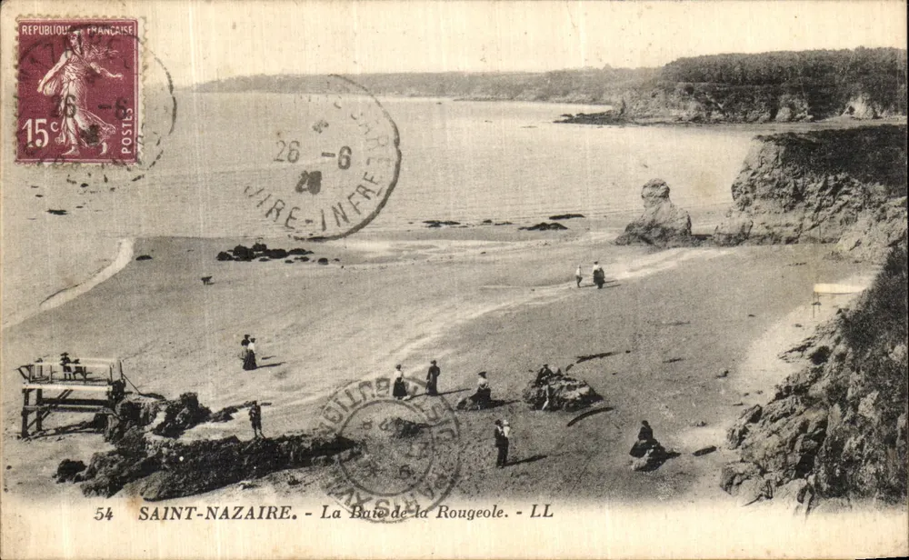Saint-Nazaire — Die Bucht von Rougeole — LL - Vorderseite