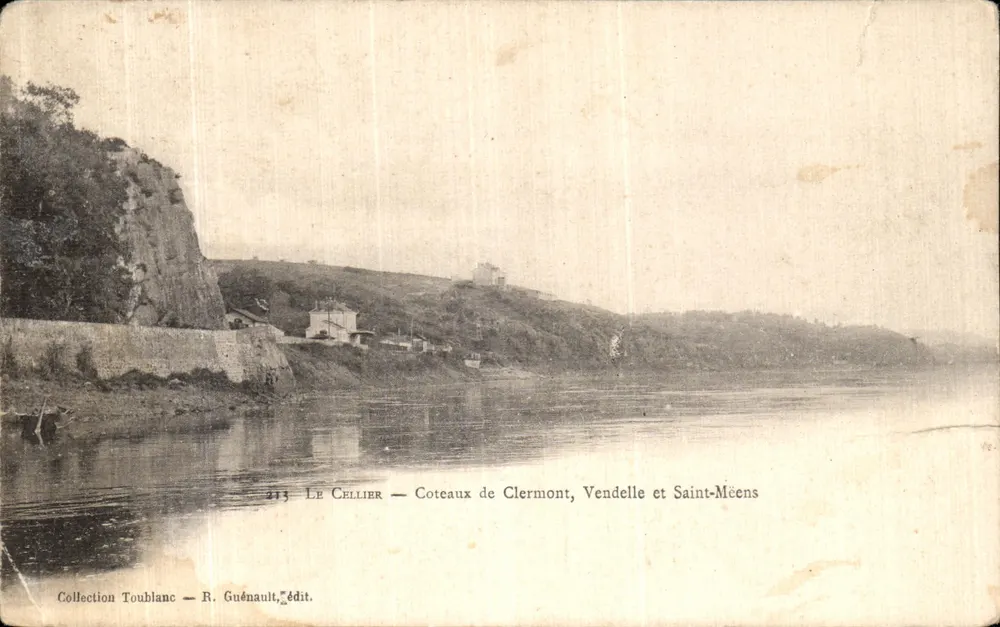 Le Cellier — Coteaux de Clermont, Vendelle et Saint-Méens — R. Guénault édit. - Vorderseite