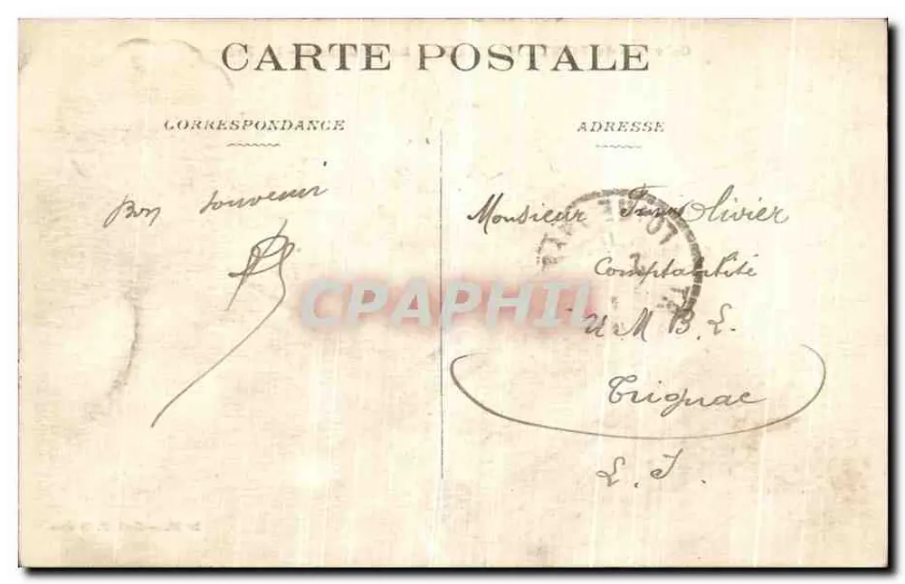 Calvaire de PONT-CHATEAU — Scala Sancta - Le Prétoire — Goll. P. Bréno, N°23 - Rückseite