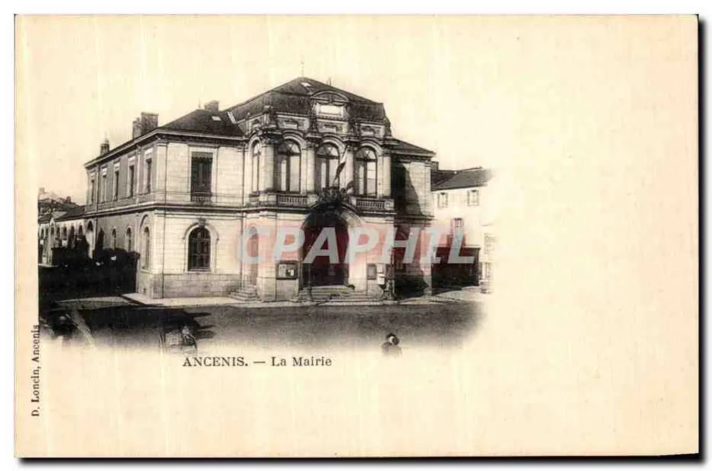 Ancenis — A Prefeitura — D. Londin, Ancenis - Frente