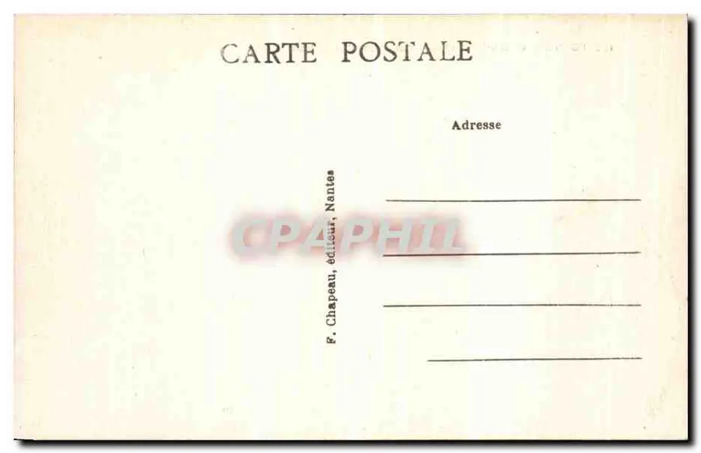Pornic (Loire-Inf.) — L'Anse aux Lapins und die Stadt - Rückseite