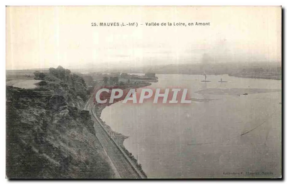 Mauves (Loire-Inférieure) — Tal der Loire, stromaufwärts — Verlag: L. Ouvrard, Châlons-sur-Marne - Vorderseite