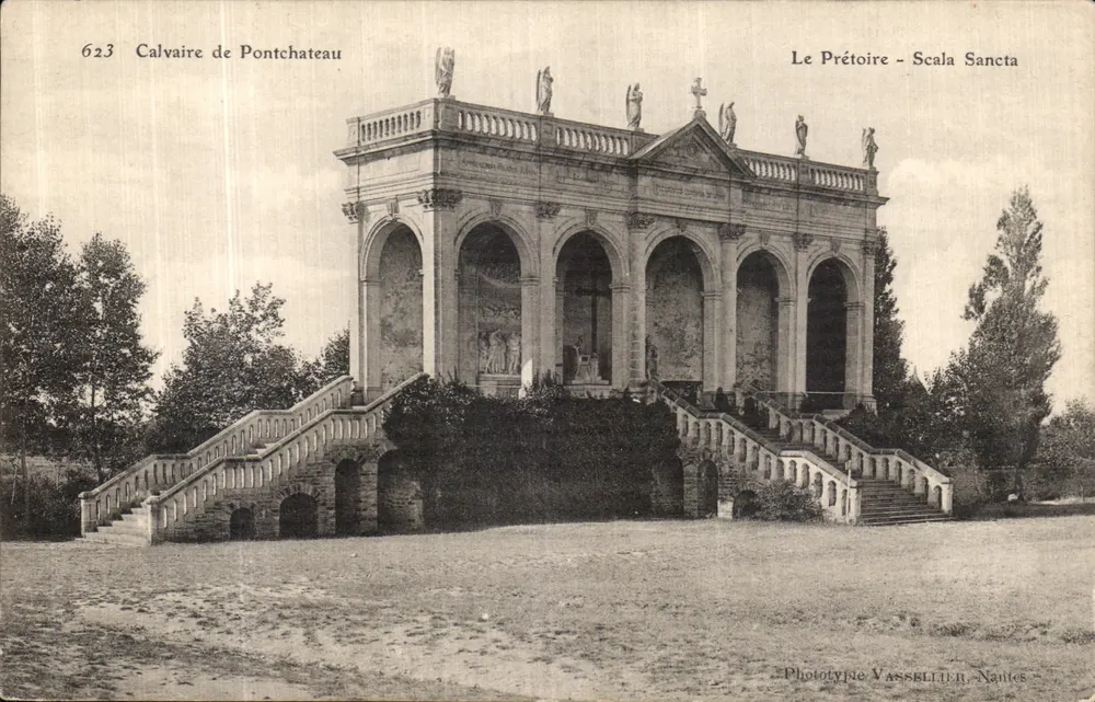 Calvarien von Pontchateau — Das Pretorium - Scala Sancta — Phototype Vassellier, Nantes - Vorderseite