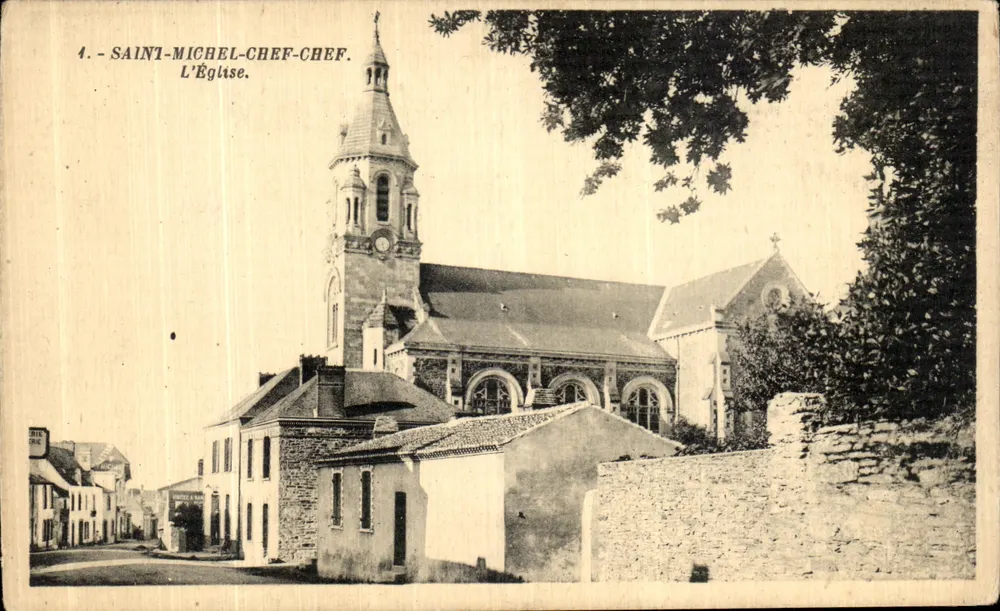 Saint-Michel-Chef — L'Église — G. Arnaud, éditeur à Nantes - Voorkant
