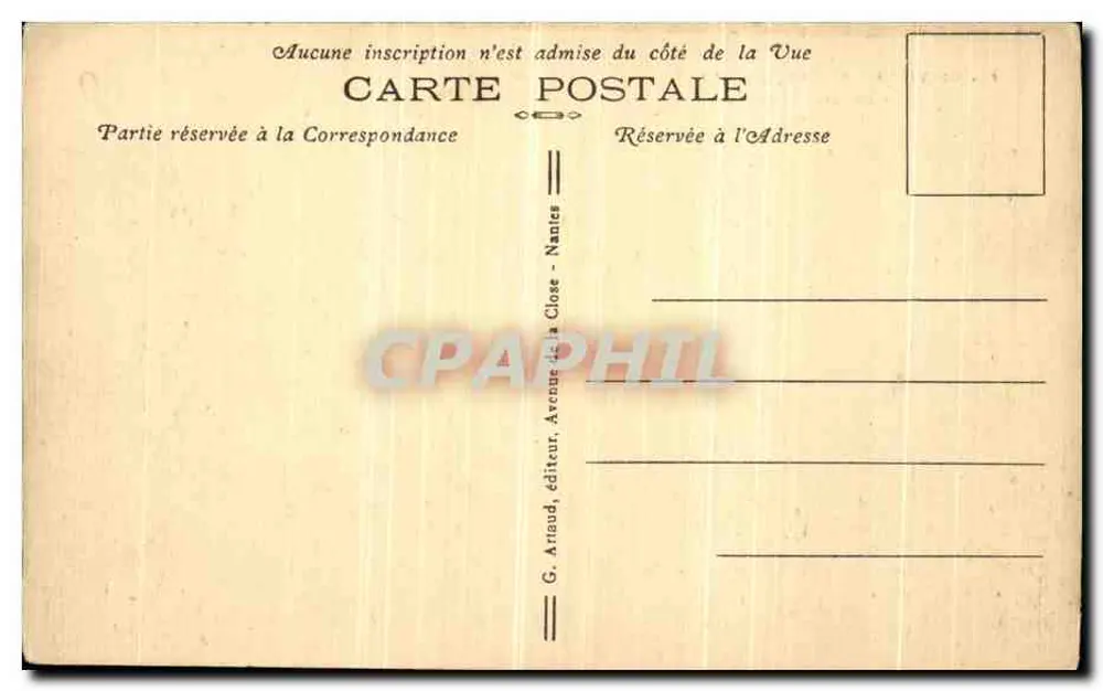 Saint-Michel-Chef — L'Église — G. Arnaud, éditeur à Nantes - Achterkant