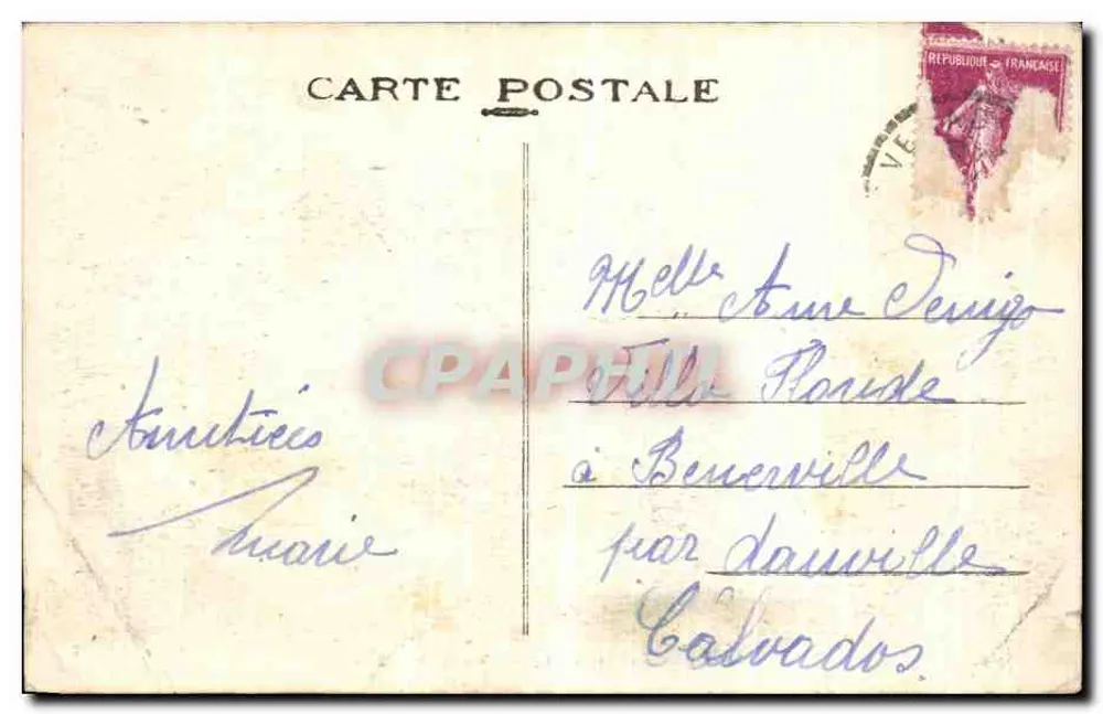 Séverac (Loire-Inf.) — O Lago do Rocher — editor não identificado - Verso
