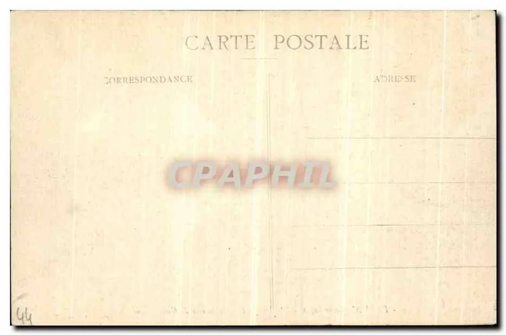 Pornic (Loire-Inf.) — Blick auf den Hafen von der Gourmalon-Küste — Artan et Norais, Nautes - Rückseite
