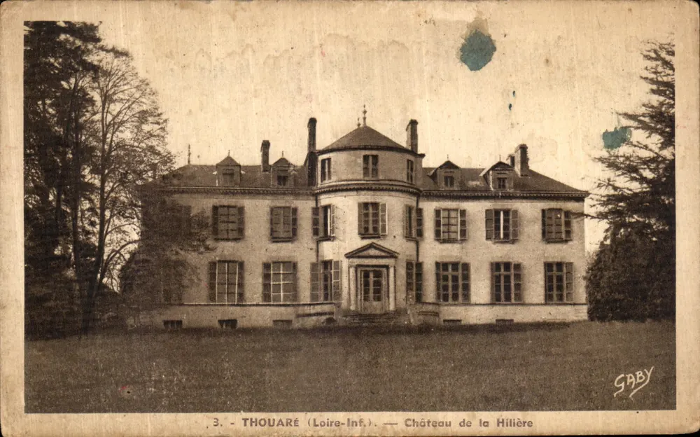 Thouaré (Loire-Inf.) — Château de la Hilière — éditeur Gaby - Frente