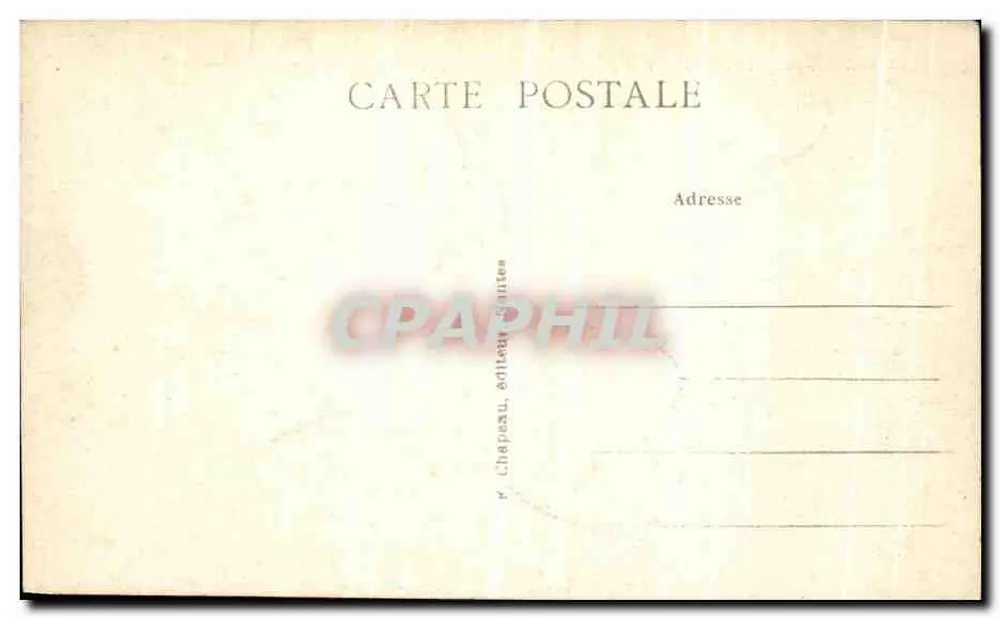 MACHECOUL (Loire-Inf.) — Vista tomada desde las orillas del Falleron — Editor V. Chappeau, n°13 - Reverso