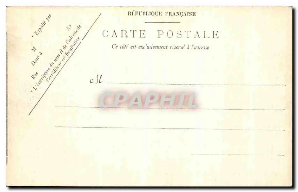 NANTES — El Castillo — La entrada — LL - Reverso