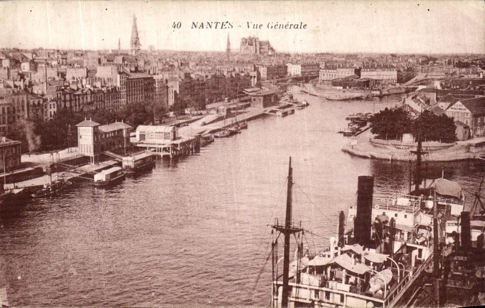 NANTES - Vista Geral — editor desconhecido, n° 40 - Frente