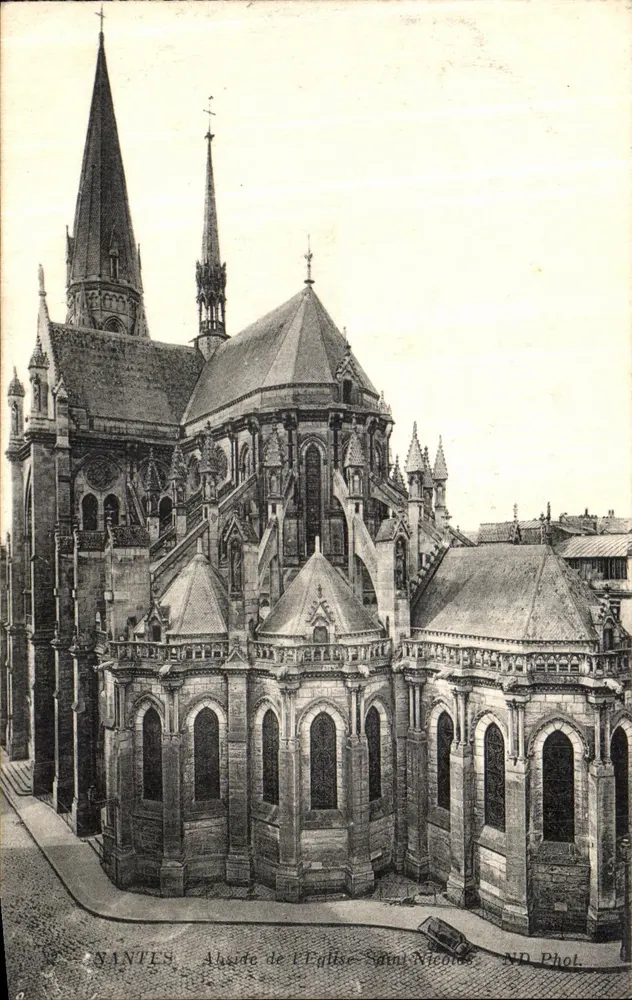 Santines — Ansicht der Kirche Saint-Nicolas — ND Phot. - Vorderseite
