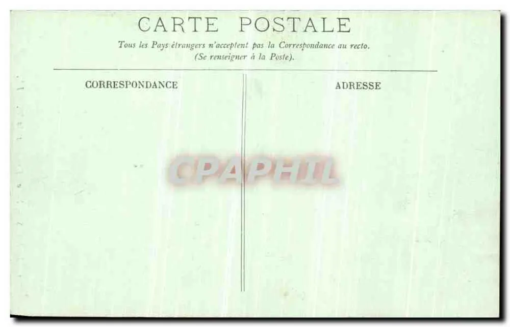 NANTES — Ansicht des Jardin des Plantes — LL. Nr. 12 - Rückseite