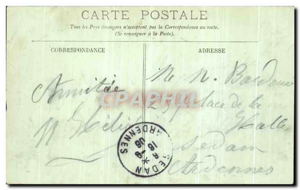 NANTES — La Tourrelle du Château — LL. - Verso
