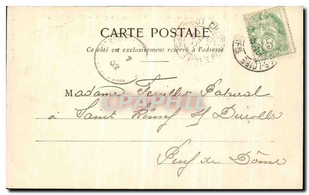 NANTES - Museum für Archäologie und Ethnographie (Schloss Th. Dobreé) — A. Thurel, Verlag Nantes - Rückseite