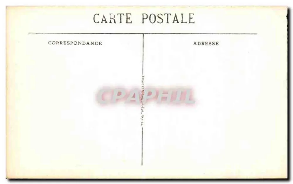 NANTES — Allgemeiner Blick auf das Viertel der Gare d'Orléans — n° 303 - Rückseite