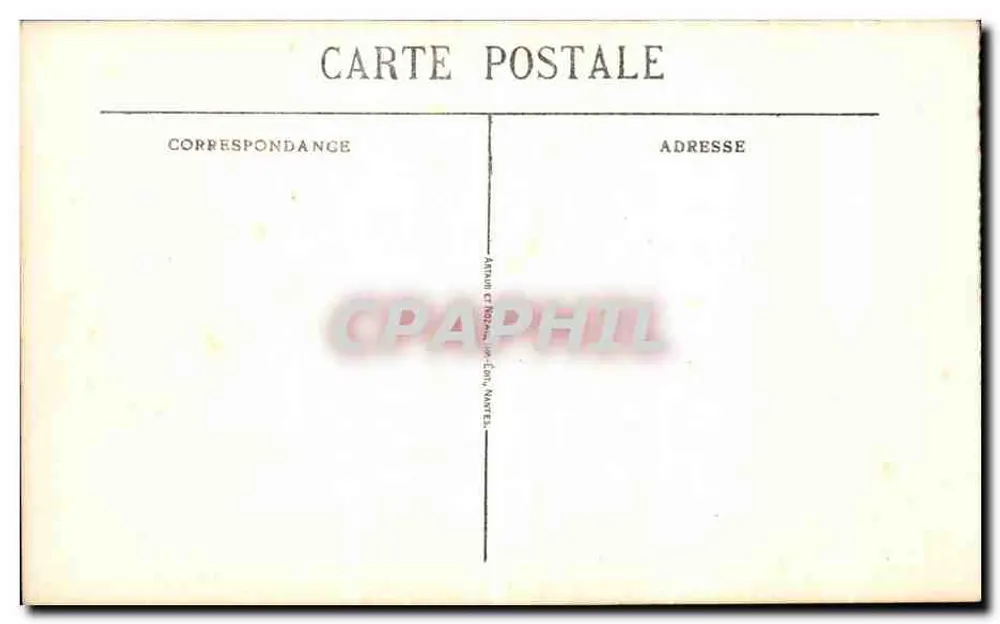 NANTES — Panoramablick auf den Hafen — Verlag Arrou et Bozan, n°19 - Rückseite