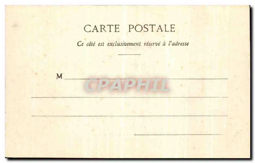 NANTES - O Palácio de Justiça — Coleção A. Thuret, Nantes - Verso
