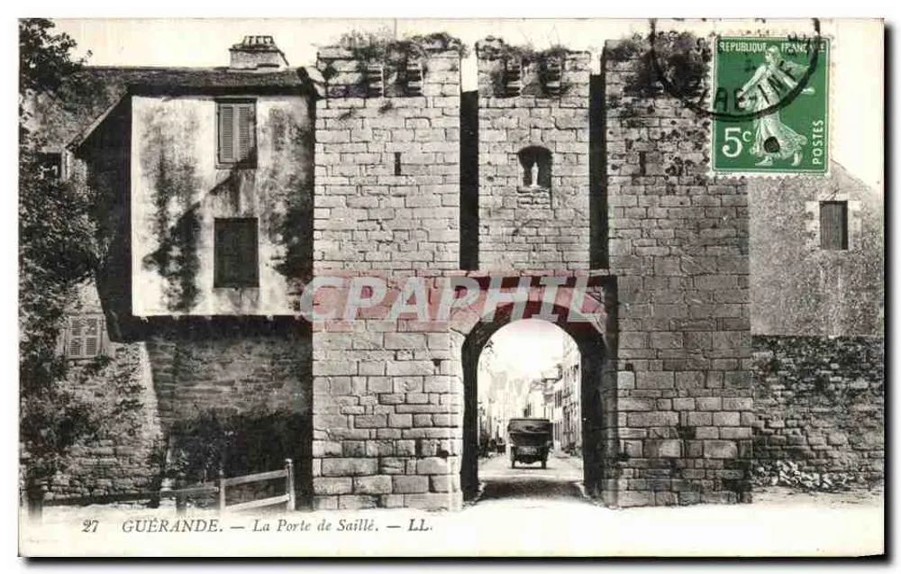 Guérande — A Porta de Saillé — LL. n°27 - Frente