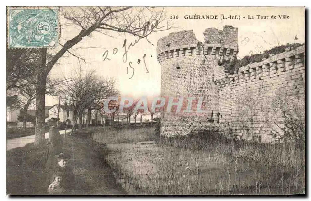 Guérande (L.-Inf.) - A Torre da Cidade — Gráfico n°236 - Frente