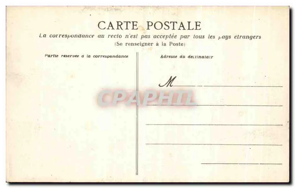 Guerande - A torre Stéban — editor A. L. T. n° 107 - Verso
