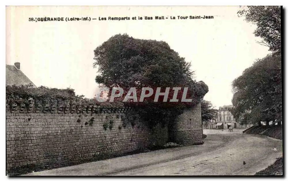 Guérande (Loire-Inf.) — Die Mauern und der Bas Mail — La Tour Saint-Jean — n°58 - Vorderseite