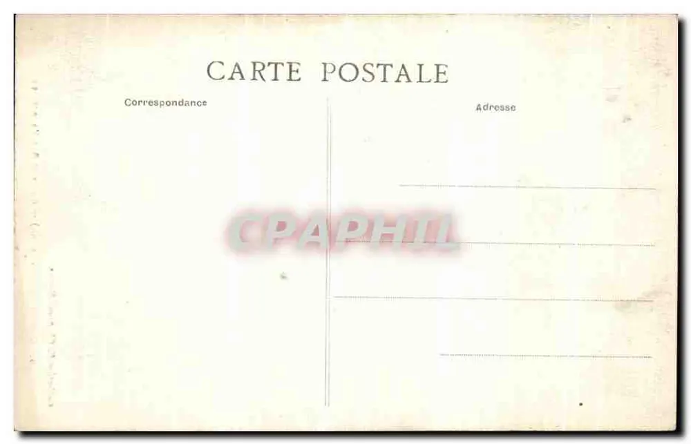 Guérande (Loire-Inf.) — Tor und Straße Vannetaise — Sammlung F. Chapeau, Nantes - Rückseite