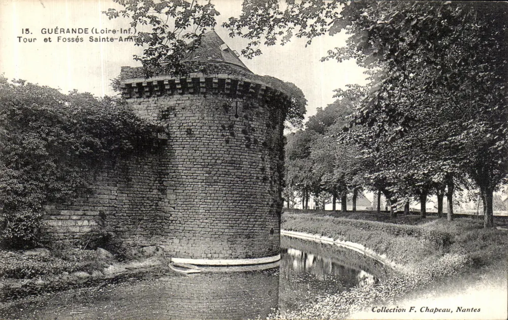 Guérande (Loire-Inf.) — Turm und Schanzen Sainte-Anne — Sammlung F. Chapeau, Nantes - Vorderseite