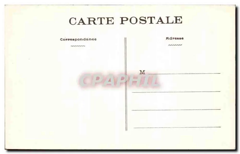 Guérande (Loire-Inférieure) — A porta Saint-Michel — editor H. Vasselier, Nantes, n° 445 - Verso