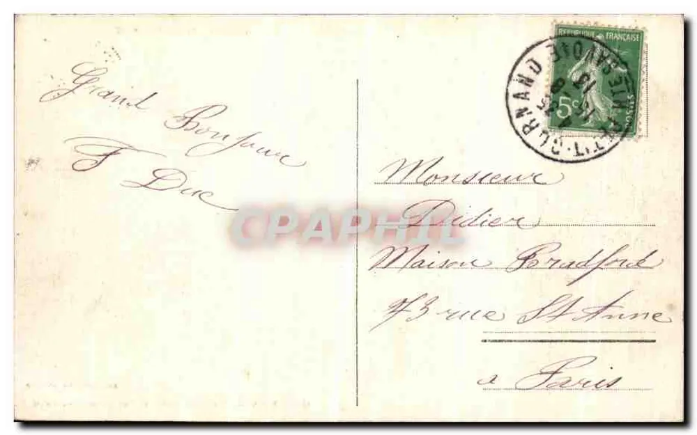 Pittoreske Savoie — Route du Petit-Bornand und Pointe de Leschaux — Foto. Pittier, Annecy, n°1230 - Rückseite