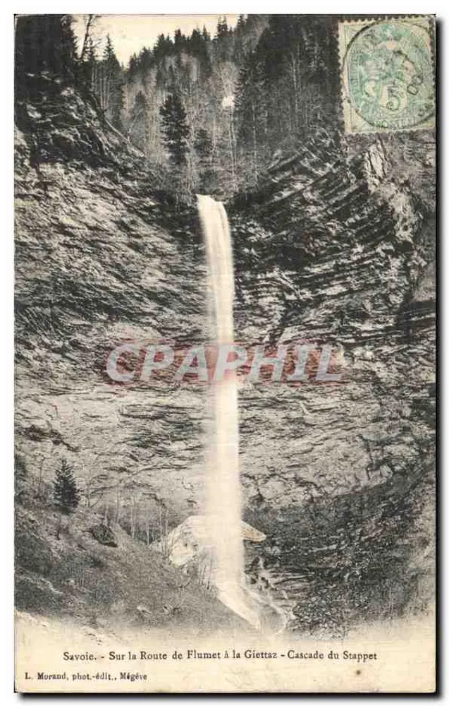 Stappet-Wasserfall — Savoie — L. Morand, Fotoverlag, Mégeve - Vorderseite