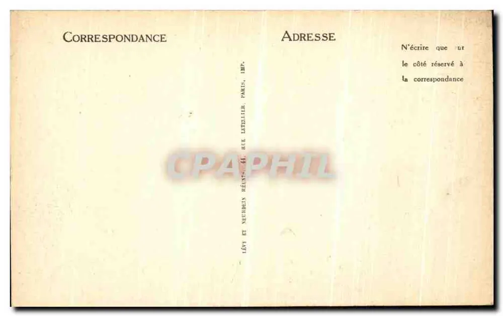FERNAY-VOLTAIRE — Die Kapelle des Schlosses von Voltaire — LL - Rückseite