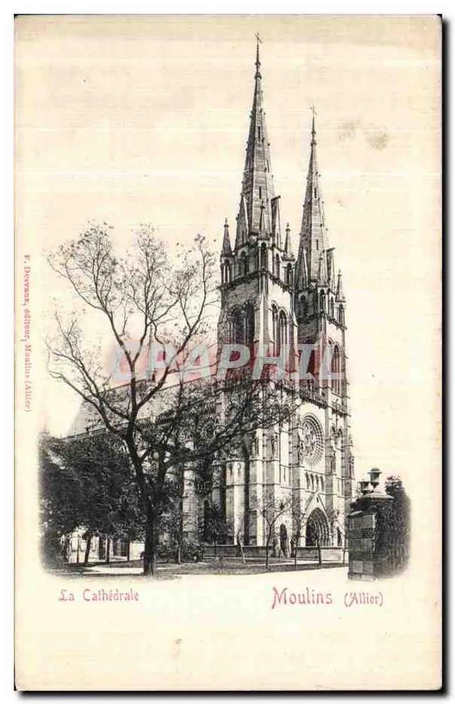 A Catedral — Moulin (Allier) — F. Devanney, editor, Moulin (Allier) - Frente