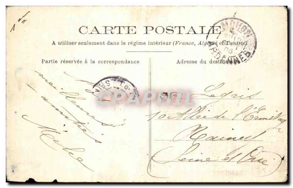 Mézières — O Bombardeio — Impr. Van Pr - Verso