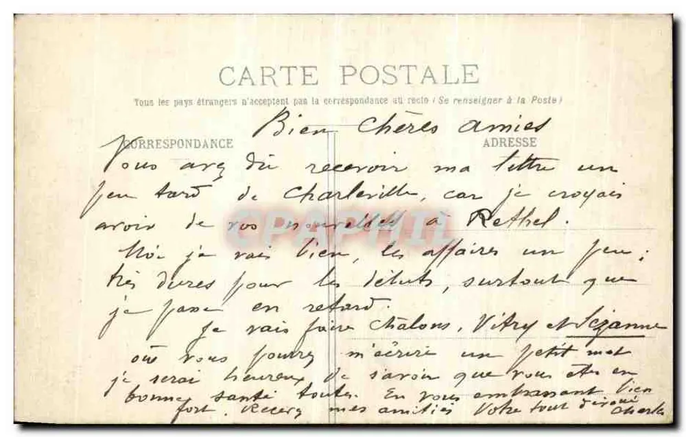 Tal der Semoy — Tournavaux — Eingang zu den Schluchten der Semoy — Verlag Richard, Wickers-Charbonnay - Rückseite