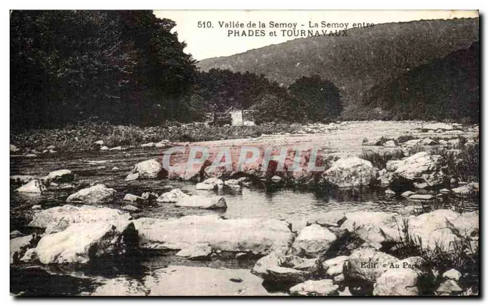Tal der Semoy - Die Semoy zwischen Phades und Tournavaur — Au Parc - Vorderseite