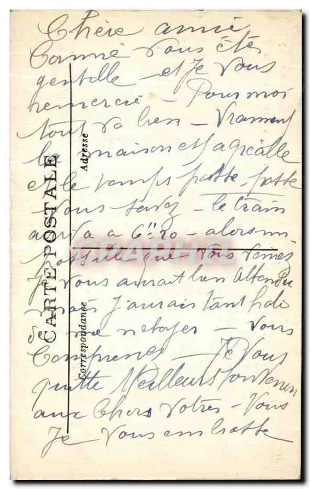 Vic-sur-Cère (Cantal) — Vista geral — Pierre e Adrien Malroux, Editores Aurillac - Verso
