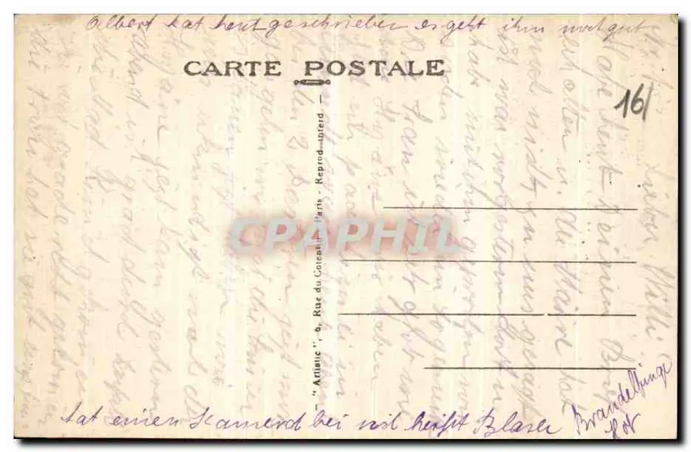 Saint-Sulpice-Chaudrolles — Entrada das carreiras — PP 661-2 - Verso