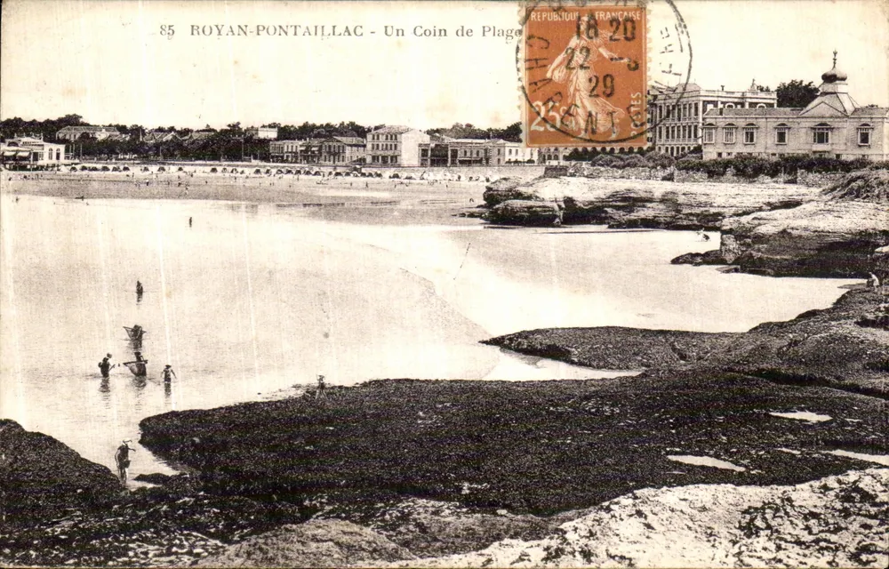 Royan-Pontailleg - Un Coin de Plage — éditeur Éditions Nouvelles Talencées, n°85 - Recto