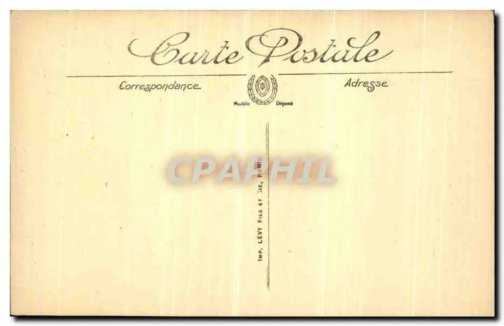 Bourges — Cour do Palácio Jacques-Cœur — LL. n°56 - Verso