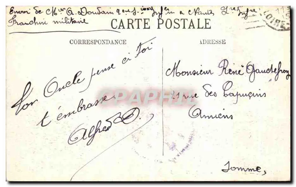 Nantes — O Museu Dobrée — N.G. 25 - Verso
