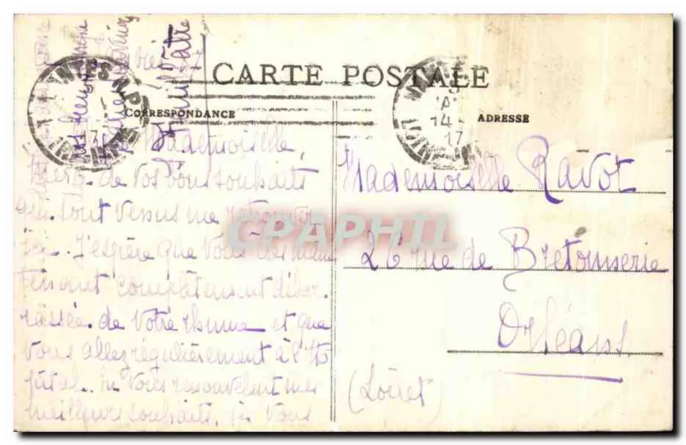 NANTES — Cour do Castelo, o Donjon (século XV) — Coleção F. Chapeau, Nantes, 5e mille - Verso
