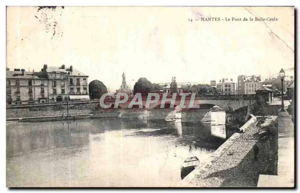 NANTES - Die Brücke der Schönen Kreuz — n° 14 - Vorderseite