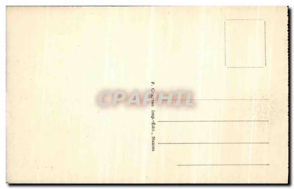 Pornichet (Loire-Inf.) — A Praia diante do Casino — F. Célepan (Imp.-Ed., Nantes) - Verso