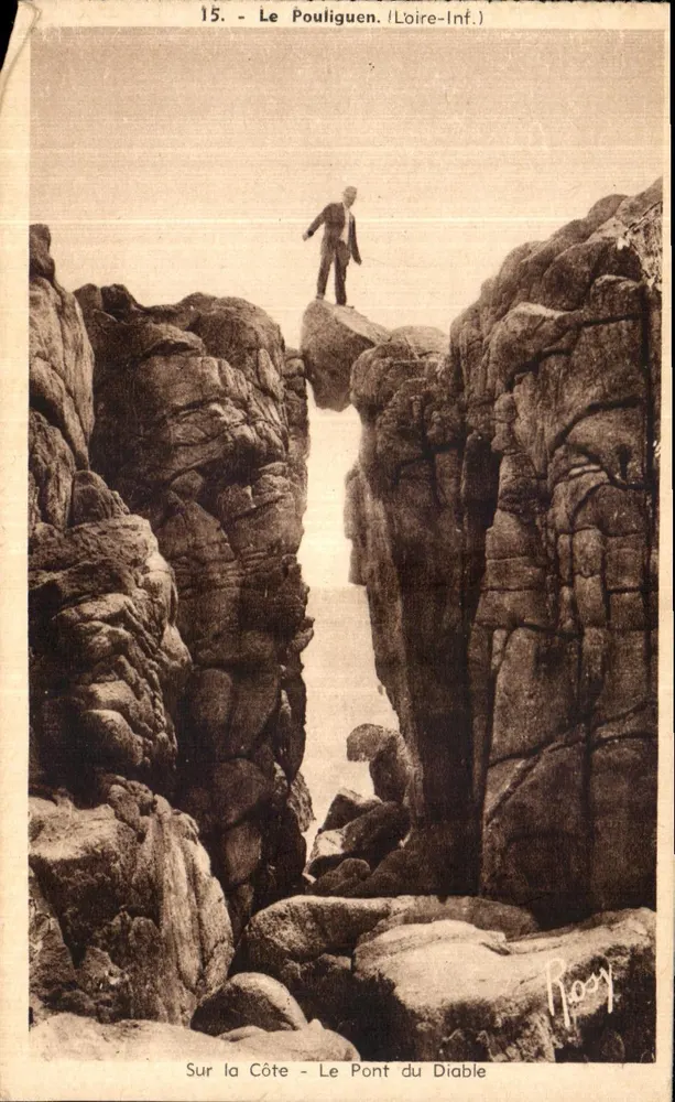 Le Pouliguen (Loire-Inf.) — Der Teufelsbrücke — Verlag Rooy - Vorderseite